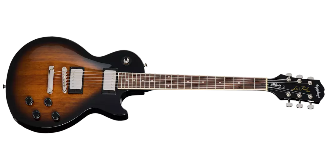 Epiphone - Les Paul Tribute Electric Guitar - Vintage Sunburst -  E1LPOVSNH