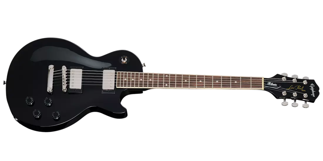Epiphone - Les Paul Tribute Electric Guitar - Ebony -  E1LPOEBNH