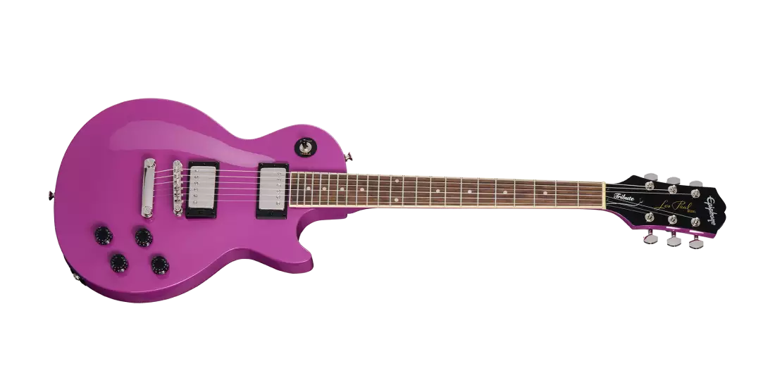 Epiphone - Les Paul Tribute Electric Guitar - Majestic Purple -  E1LPOMPNH
